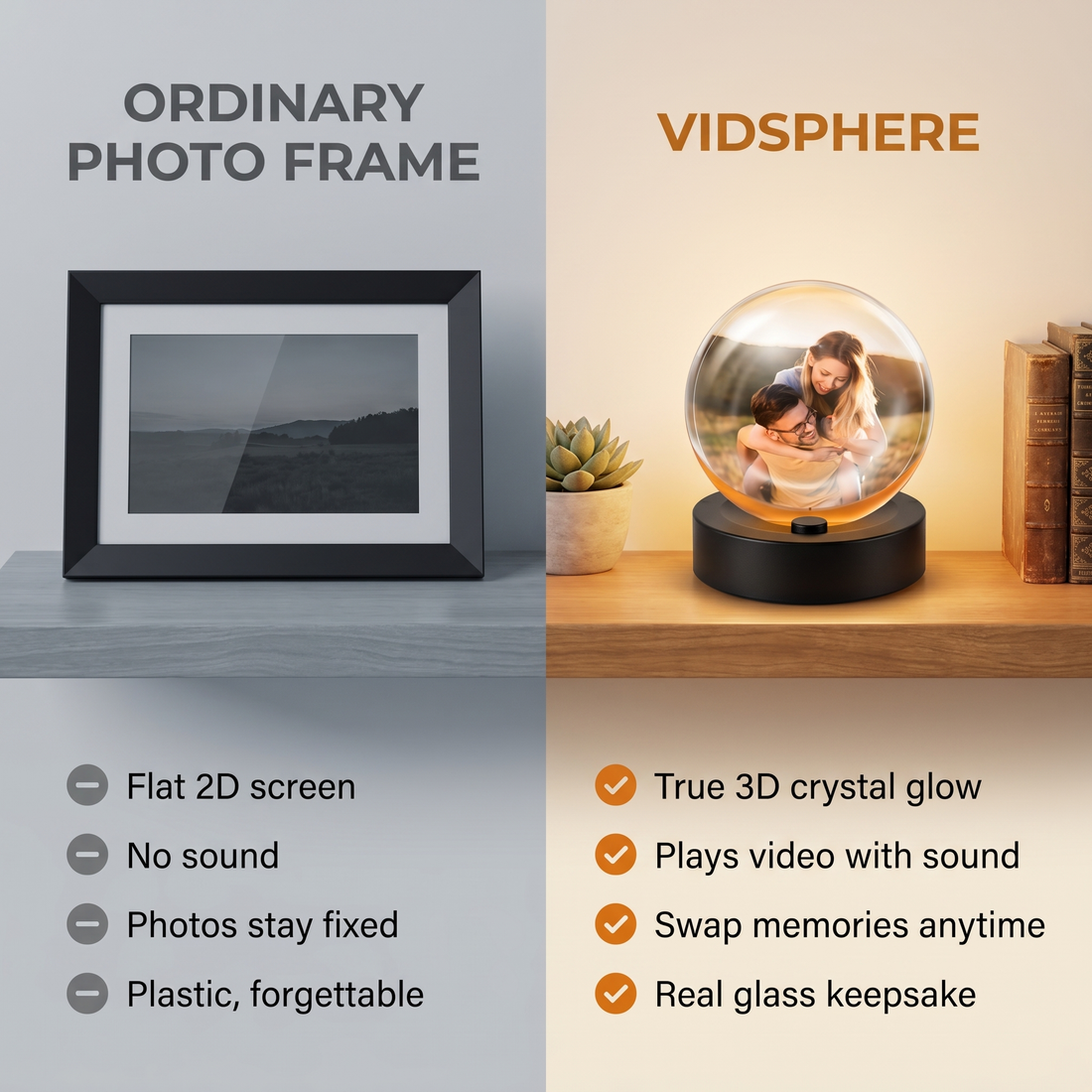 A display unlike anything on your shelf