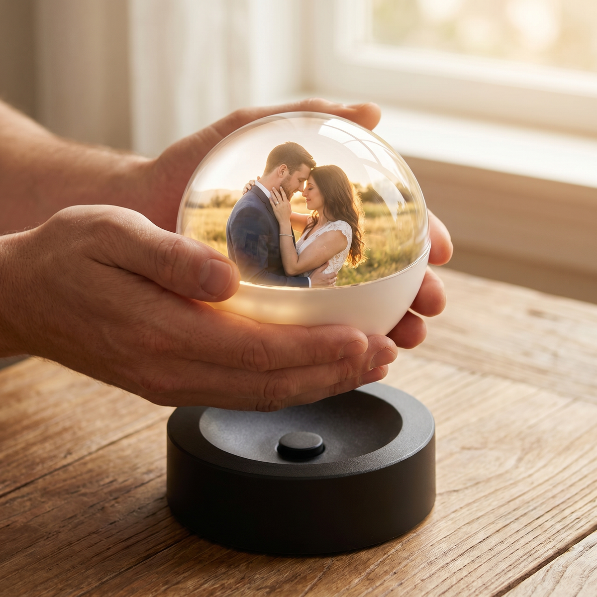 VIDsphere™ 3D Photo Crystal Ball +🎵